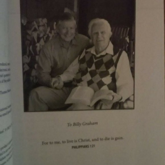 Billy Graham Saturdays with Billy My Friendship with by Donald J. Wilton TBN Spe - Picture 5 of 5